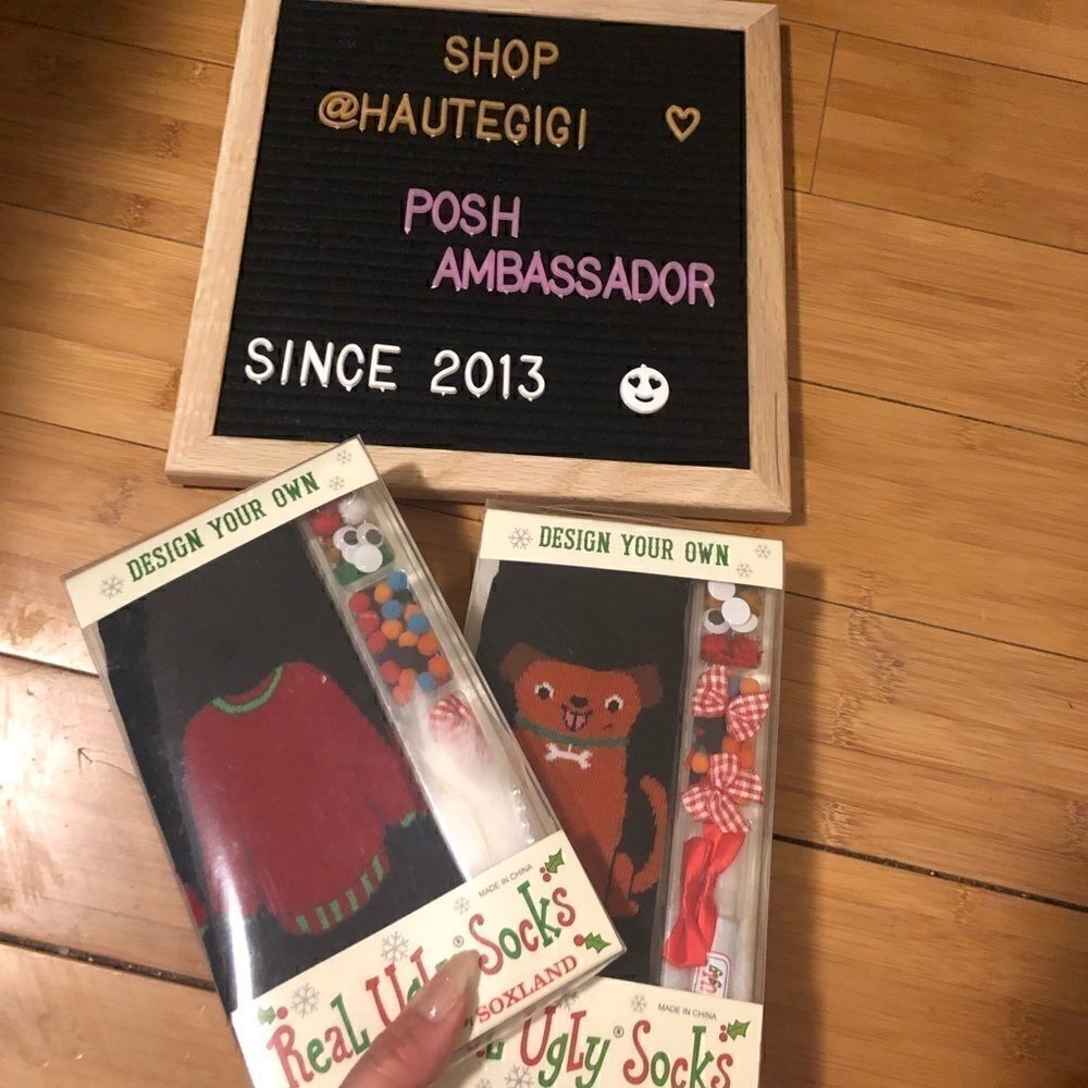 [ ugly sox] create your own perfect socks bnib